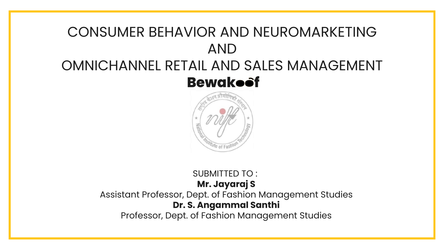 Bewakoof: Insights from Primary Research Image